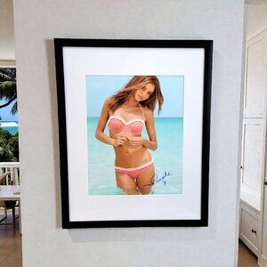 Miranda Kerr Signed Autograph 11X14 Framed & Matted COA Victoria's Secret Model